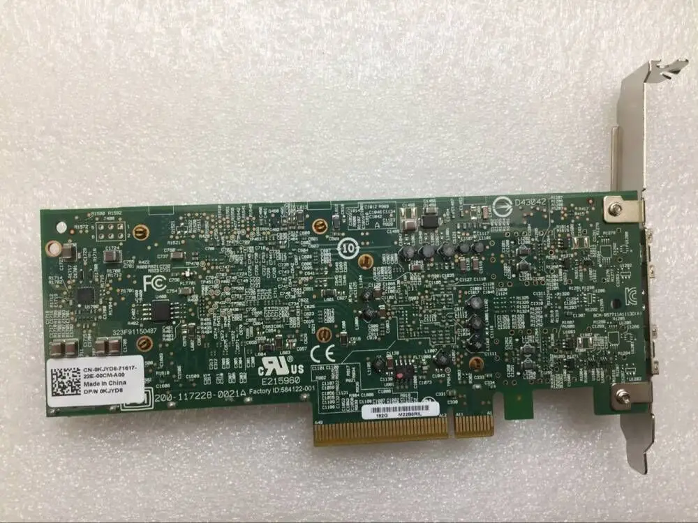 Сетевая карта Broadcom BCM57711 10 Гб 10GbE с двумя портами PCIE | Компьютеры и офис