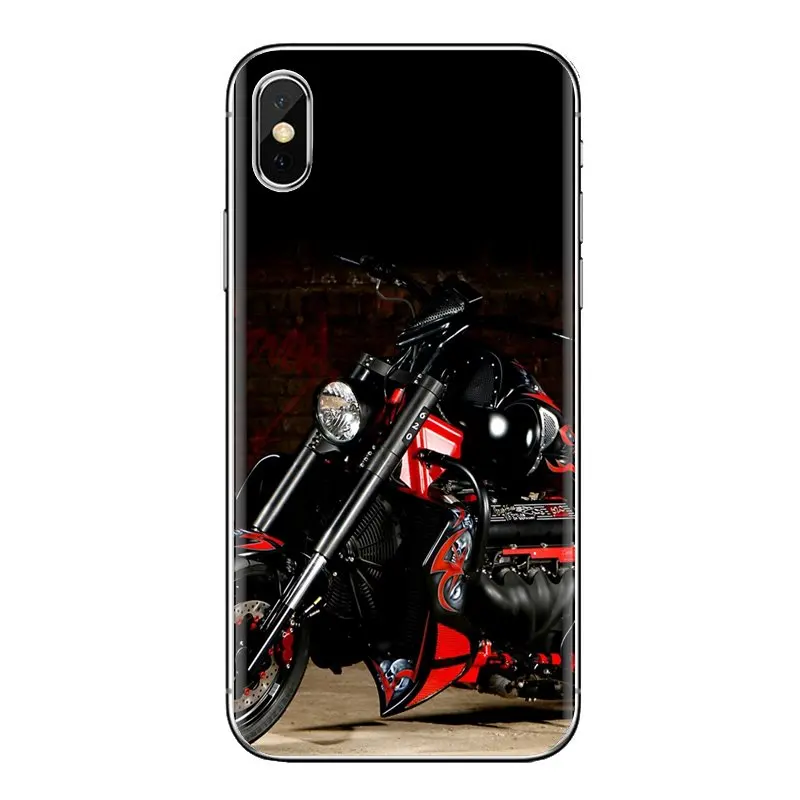 Silicone Phone Cases Motorcycle Collection For Samsung Galaxy S2 S3 S4 S5 MINI S6 S7 edge S8 S9 Plus Note 2 3 4 5 8 Coque Fundas |