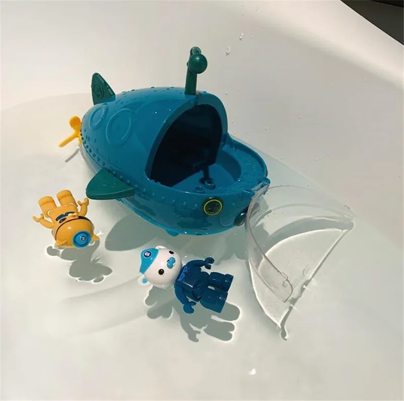 Octonautas-submarino de juguete, linterna, pez, bote, figura, modelo, mu&ntilde;eca, regalo de cumplea&ntilde;os para ni&ntilde;os-1
