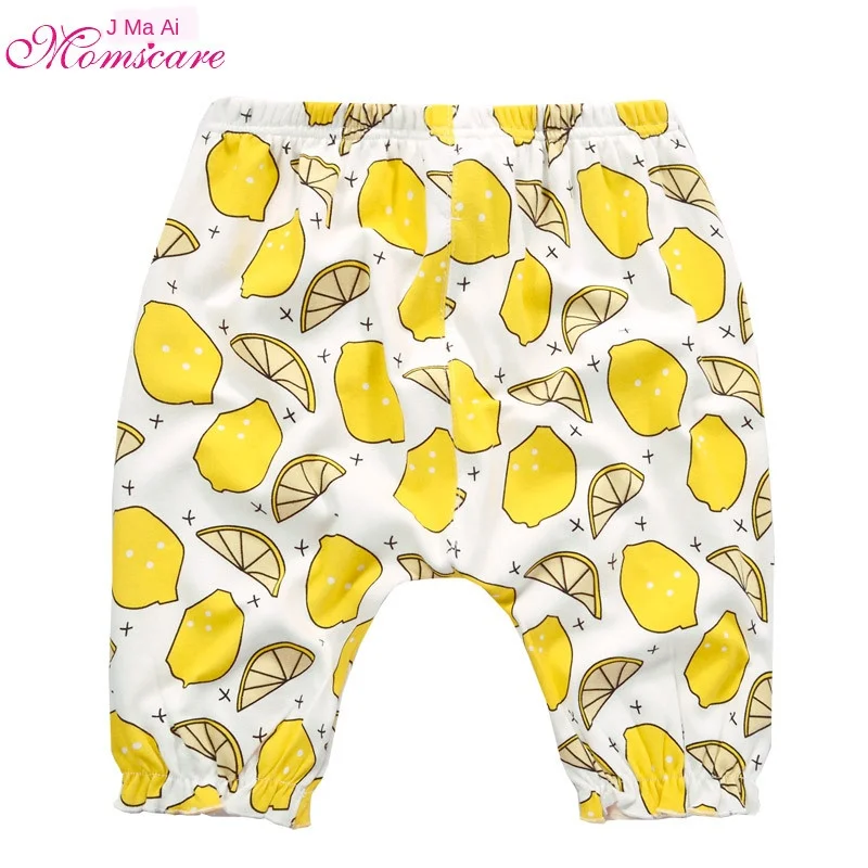 Pantalones de algod&oacute;n 100% para beb&eacute;s, ropa informal para ni&ntilde;os y ni&ntilde;as, con aire acondicionado, secci&oacute;n delgada, para verano-4