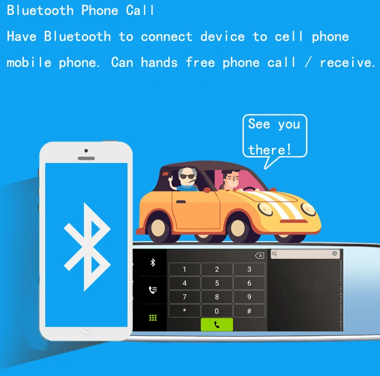 Udricare 9 дюймов Android Allwinner WiFi Bluetooth телефон автомобиль грузовик автобус gps навигация Full HD 1080P двойной объектив задняя камера DVR gps