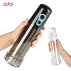 Электрический насос для пениса OLO, интимные игрушки для мужчин, мастурбатор, удлинитель пениса, вакуумный насос для увеличения пениса, Т-увеличитель кольцо для массажа