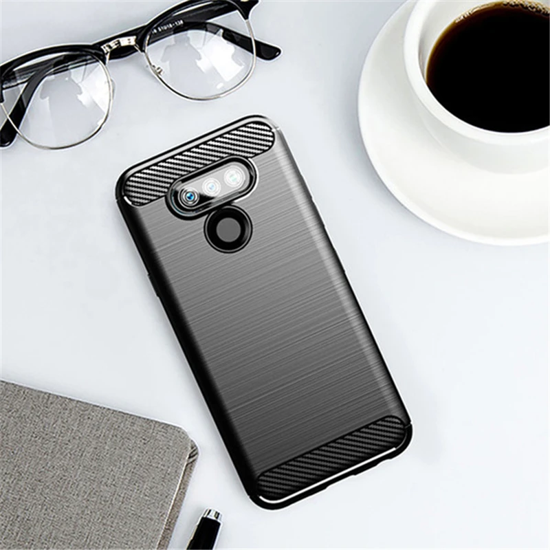 

Противоударный резиновый бампер для LG Harmony 4, силиконовый ударопрочный чехол из углеродного волокна для LG Harmony 4, чехол для LG Harmony 4, чехол