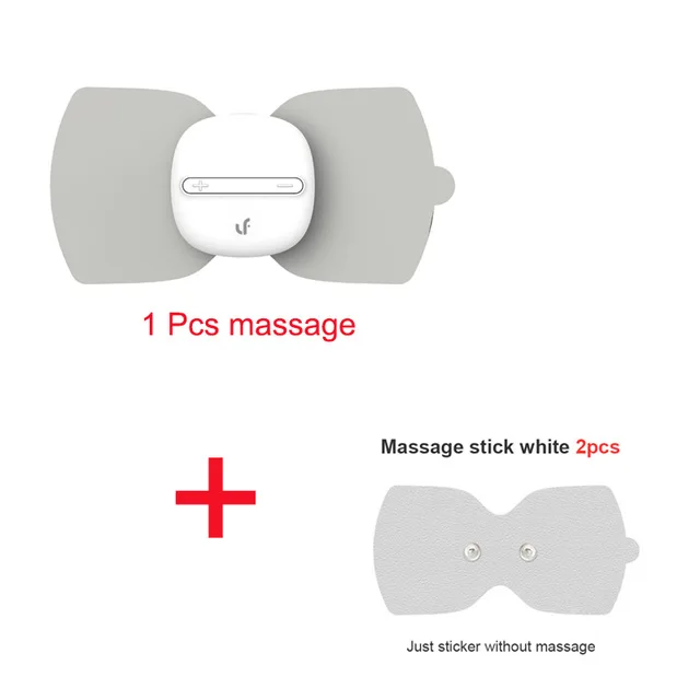 White massage add S Xiaomi LF полное расслабление тела мышечная терапия массажер, волшебный Сенсорный Массаж Умные Наклейки для дома Kumamon - Цвет: White massage add S