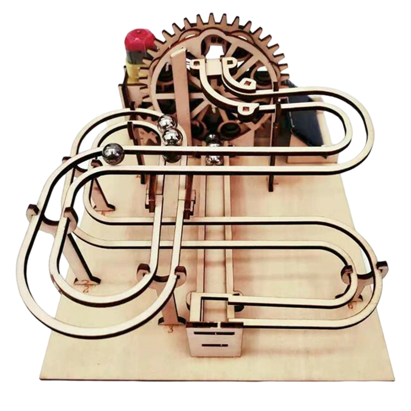 3D-пазл деревянный мраморный бегунок на солнечной батарее сделай сам сборная