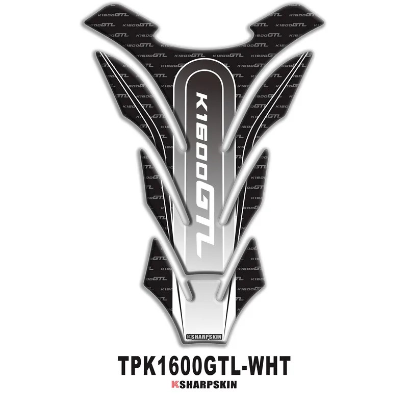 New Motorcycle 3D Personality Protection Cover Fuel Tank Sticker Creative Fishbone Applique Applicable for BMW k1600gtl | Автомобили и