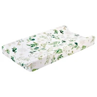 baby diaper changing pad cover floral print fitted crib sheet infant or toddler bed nursery unisex diaper change table sheet