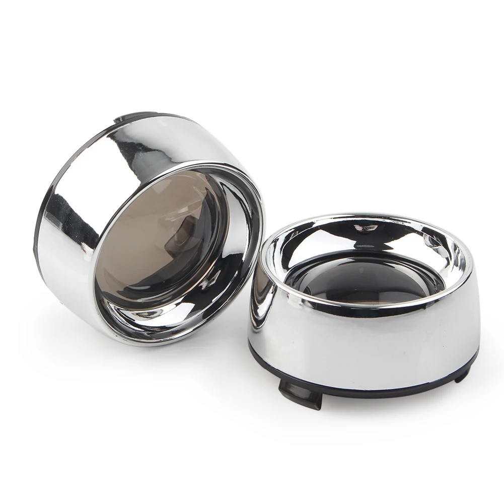 Лампа указателя поворота в стиле мотоцикла с козырьком хромированная кольцевая