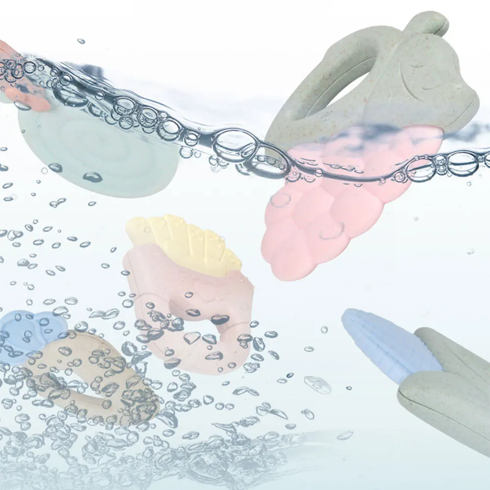 8 шт. детские погремушки грызунки в виде мороженого|Интерактивные игрушки для