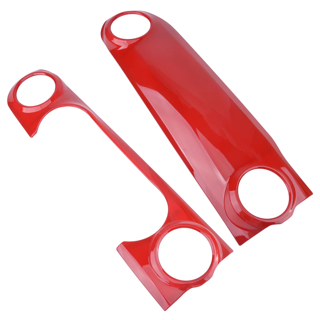 

Автомобильная Красная Пластиковая центральная консоль, накладка на приборную панель, подходит для Jeep Wrangler JL 2018, 2019, Гладиатор 2020