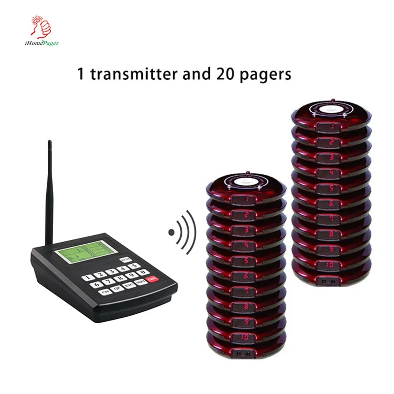 Беспроводная система подкачки вызова очереди для ресторана десертный магазин