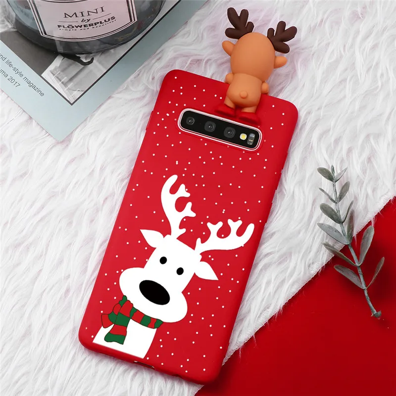 Klho-luweijin Рождественские милые куклы чехол для телефона чехол для samsung Galaxy J8 J6 J4 Plus J3 J5 J7 Prime чехол с рисунками из мультфильмов чехол Funda - Цвет: Klho-luweijin