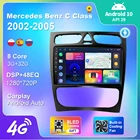 Авторадио для Mercedes Benz C Class W203 C200 C320 C350 CLK W209 2002-2005 автомобильное радио GPS Carplay мультимедийный плеер Видео Android