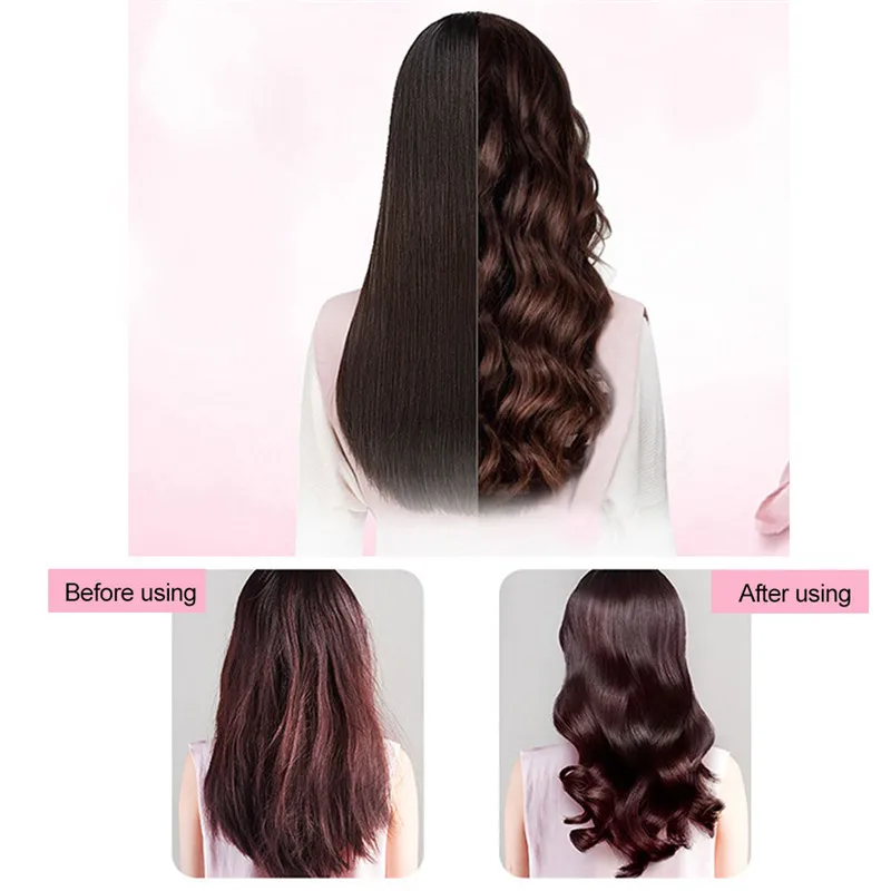 Плойка для завивки волос с ЖК-дисплеем зарядка от USB | Красота и здоровье