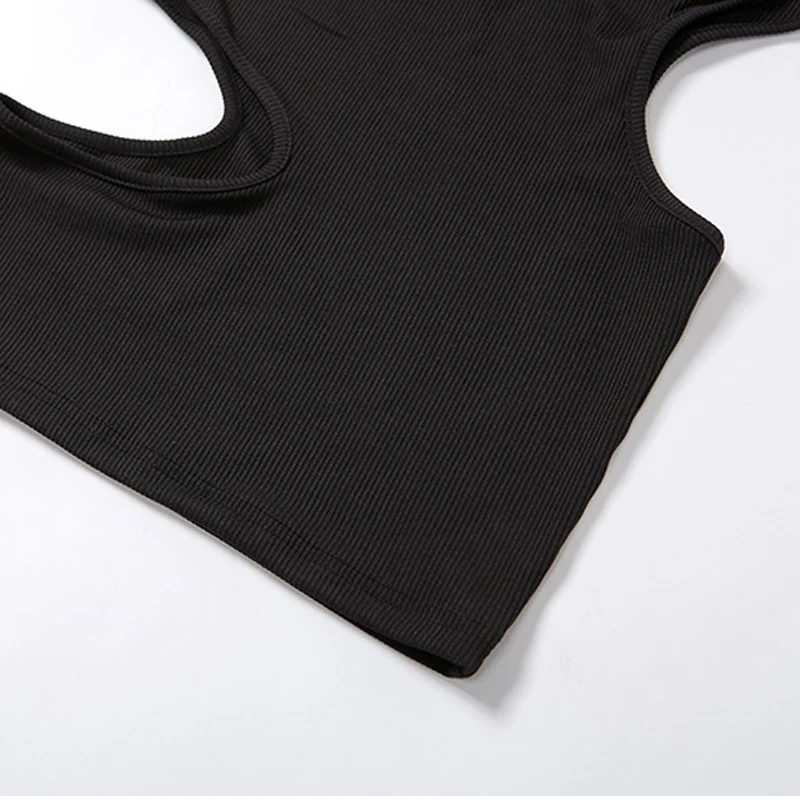 

Bodycon Dress Women Design Hollow Out Half High Collar Buttocks Sexy Dress Fashion Sleeveless Solid Color Summer Dress