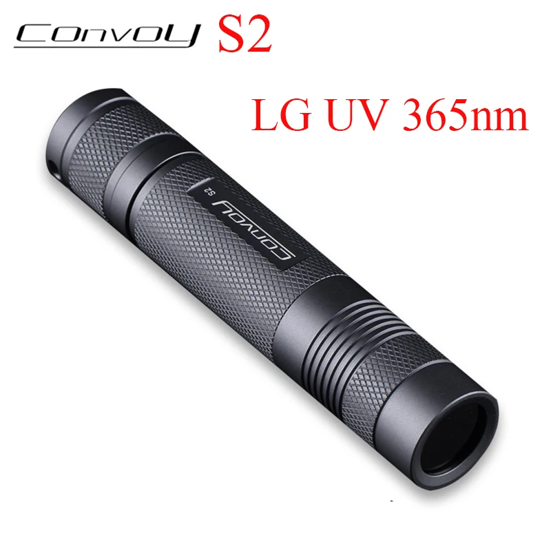 Ультрафиолетовый светодиодный фсветильник рь Convoy S2 18650 нм 7135*5 5 Вт | Освещение