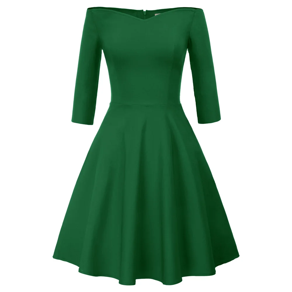 Belle Poque винтажное вечерние женское элегантное с открытыми плечами длинным