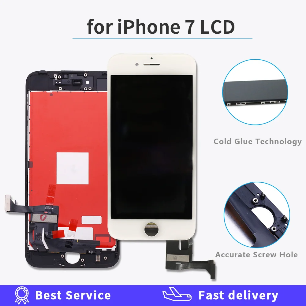 OEM LCD Display For iPhone 7 8 plus 7p 8p 5s Touch Screen with original Assembly Replacement Good 3D touch Digitizer 100% tested | Мобильные