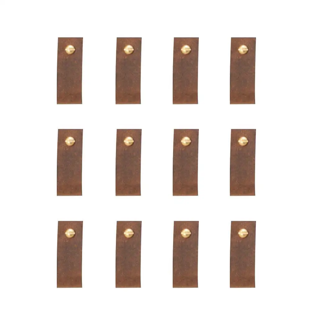 

Creative Nordic Wardrobe Door Cabinet Leather Handle Children's Anti-collision Drawer Handle Furniture Kitchen Handle