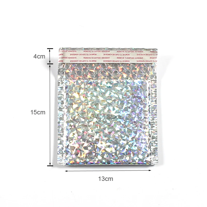 10 шт./лот многоцветные пузырчатые конверты для почтовых отправлений доставки с