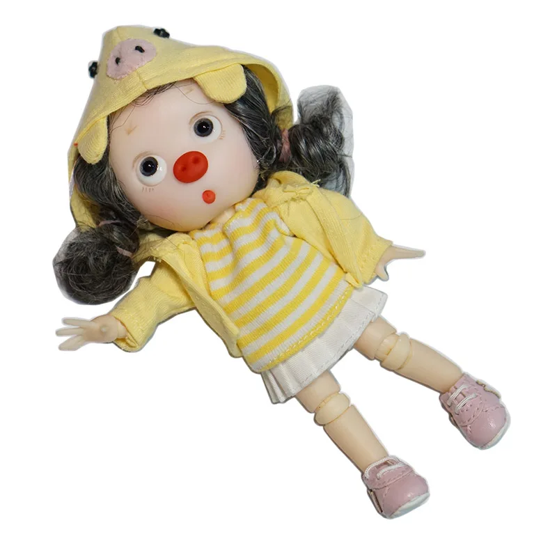 Детское платье Ob11 маленькая юбка плиссированная форма на бретельках детское 12