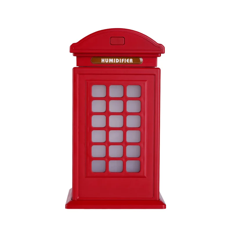 300 мл ультразвуковой распылитель тумана фоггер телефонная будка с 7 сменными