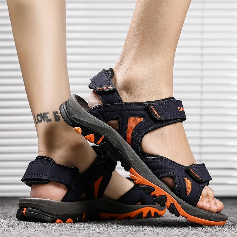 

Samool Shoes Summer Mens Sandals Men Rubber Sandal Shoe Big Size For Gladiator Dress Men's Shoes Beach Slip On