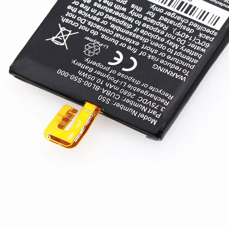 Для Cat S50 батарея 2680mAh Мобильный телефон Высокое качество замена запасная для AKKU +