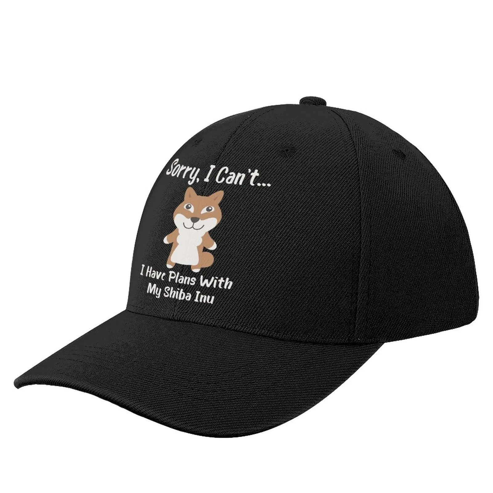 

Shiba Inu Baseball Cap Uv Protection Polyester Aesthetic Baseball Hat Hipster Tennis Custom Cap