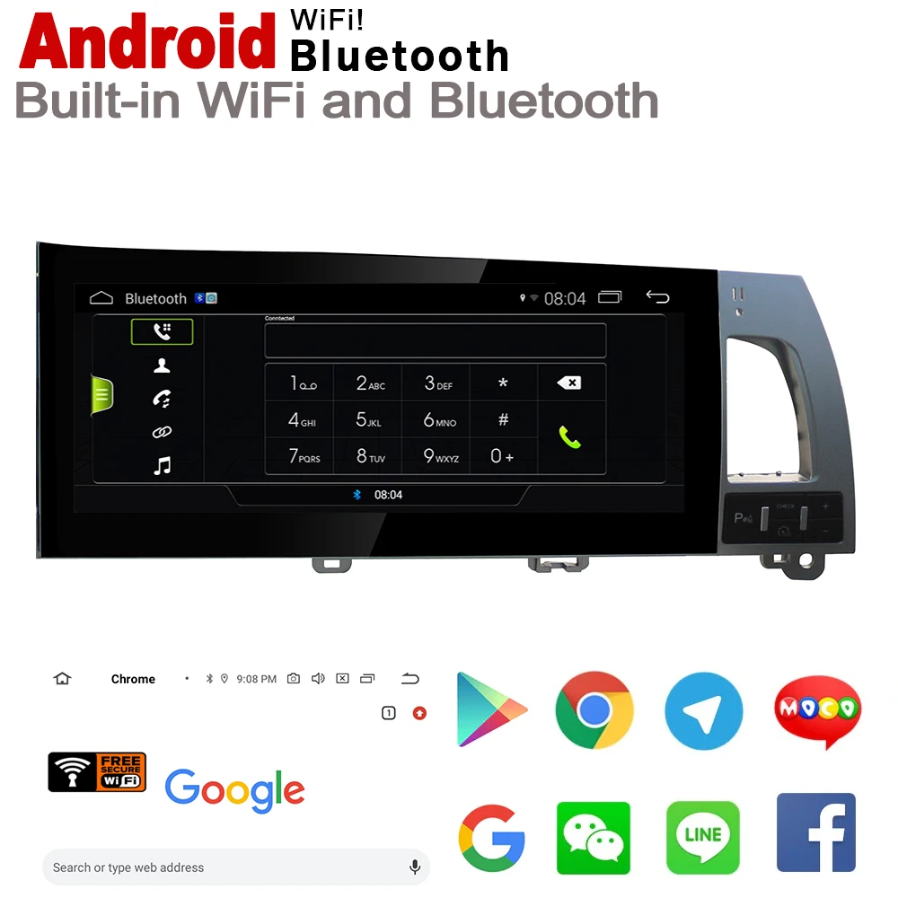 Автомобильный GPS мультимедийный плеер Android для Audi Q7 4L 2006 ~ 2009 MMI HD экран стерео