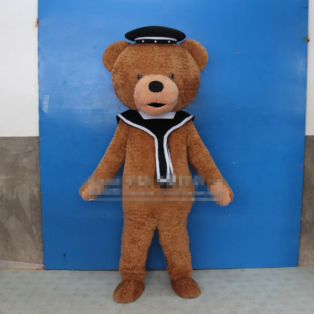 

Plush Bear Mascot Costume Suit Cosplay Party Game Fancy Dress Outfits Advertising Promotion Carnival Halloween Xmas Adult Parade