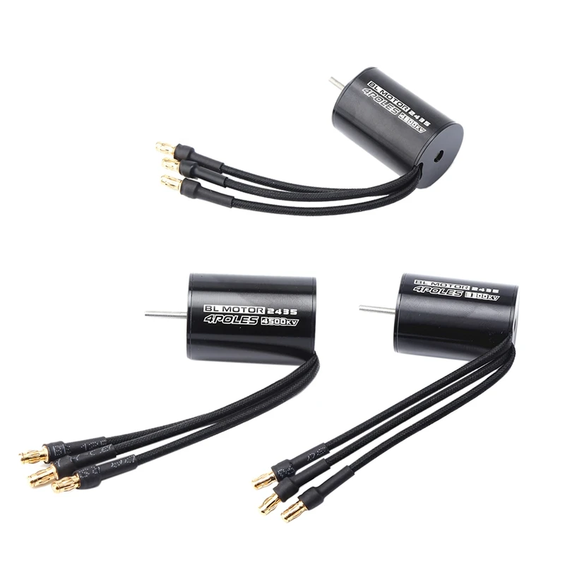 Бесщеточный двигатель RC 2435 Бессенсорный бесщеточный 4P для радиоуправляемого