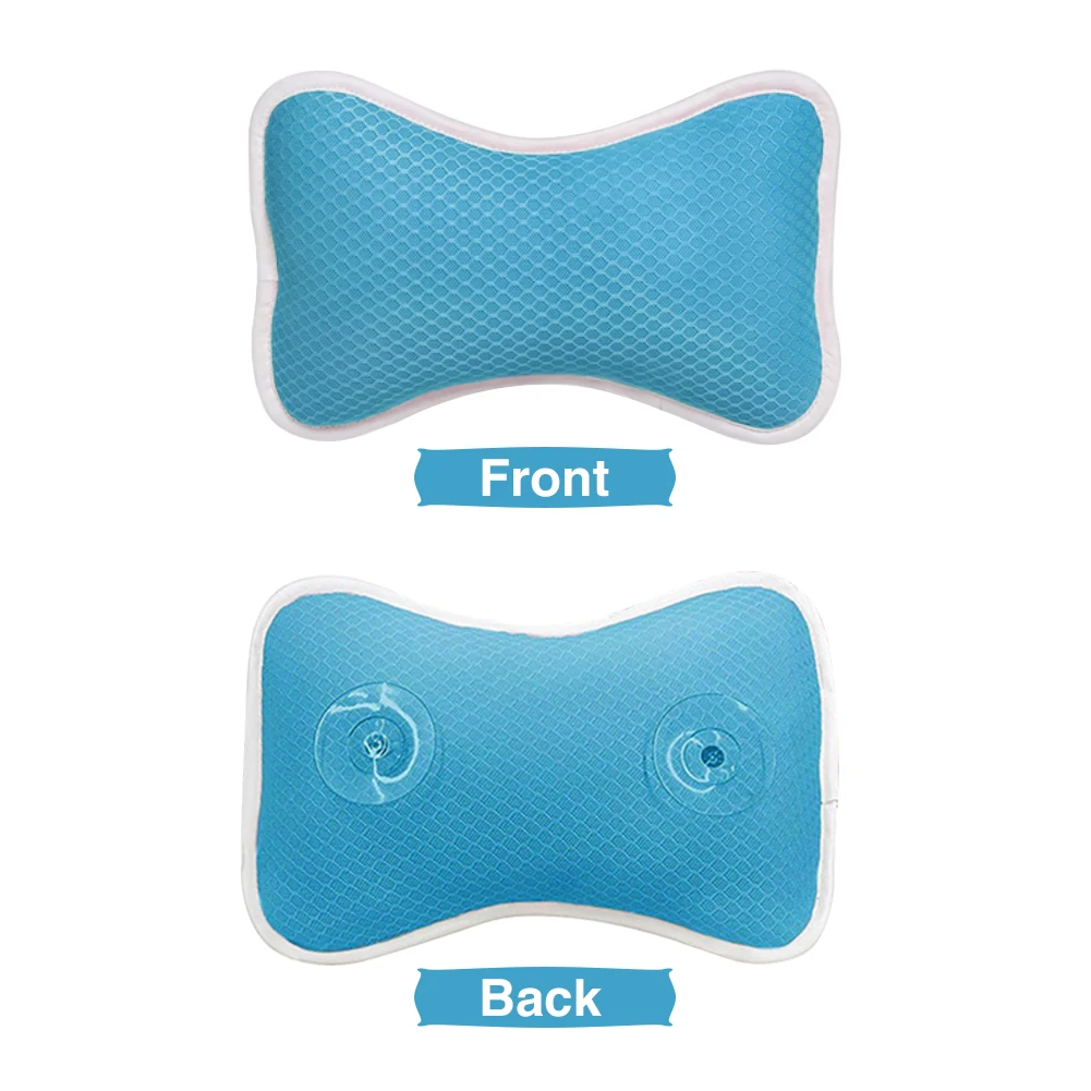 Подушка на подголовник для ванны и душа нескользящая Мягкая эргономичная