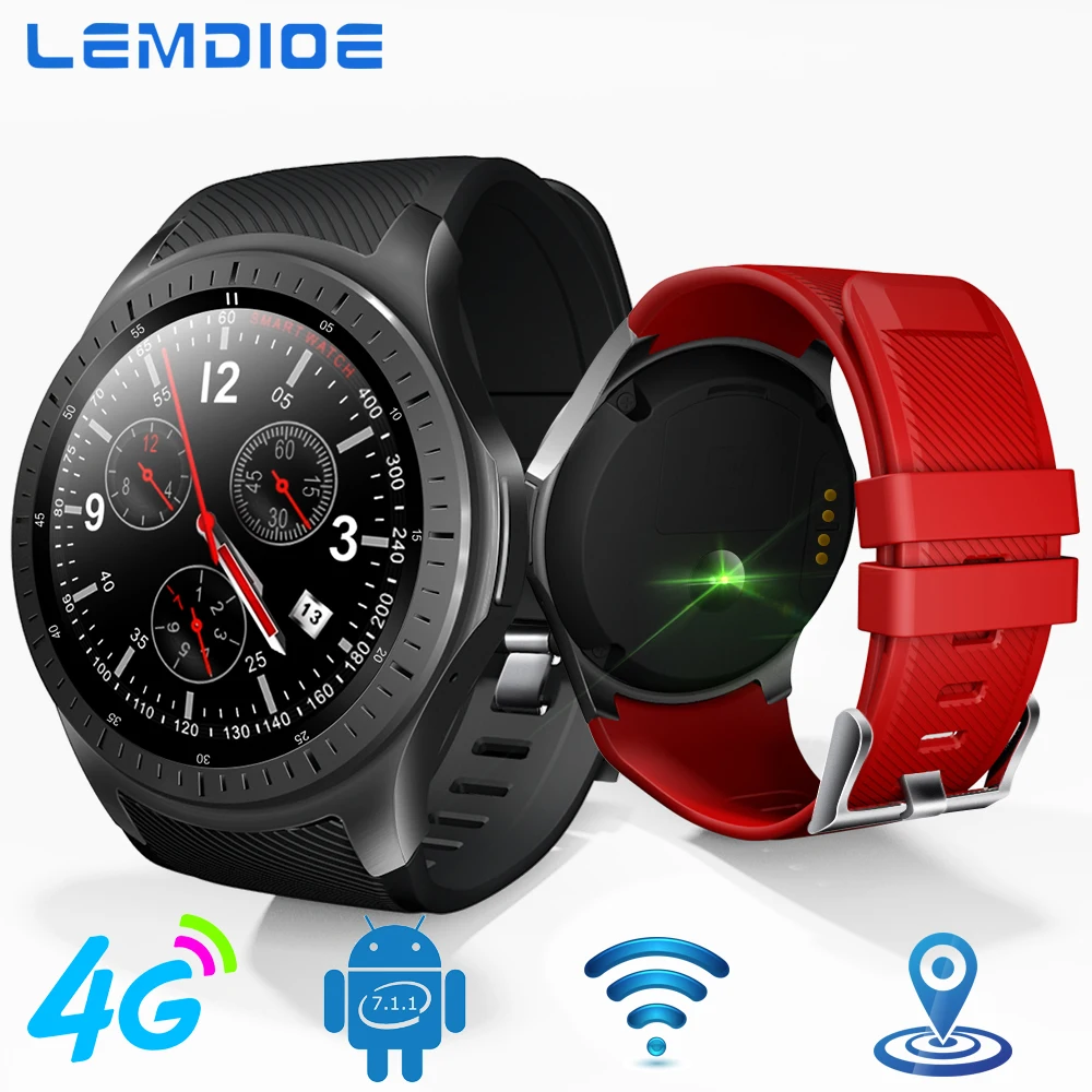 LF25 4G Смарт-часы Android 7.1.1 gps wifi Bluetooth 1 Гб + 16 600 мАч большой аккумулятор умные часы для