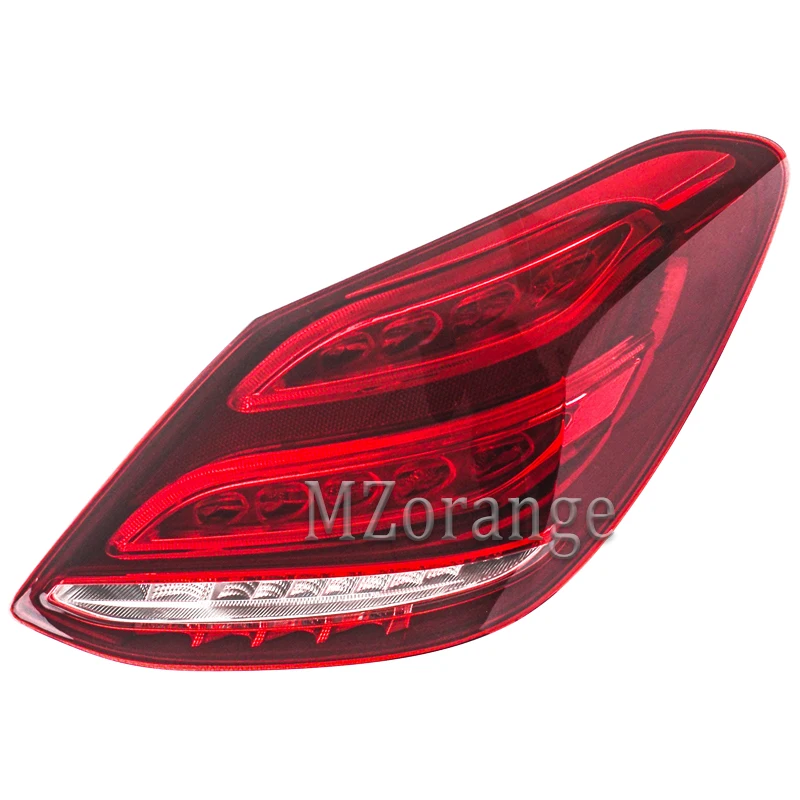 Right side Задний светильник MIZIAUTO для Mercedes-Benz C-class W205- задний светильник стоп-сигнал задний фонарь тормозной светильник задний светильник в сборе - Цвет: Right side