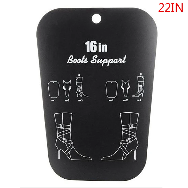 1PCS Black Boots Boot Shaper Stands Form Inserts Tall Boot Support Keep Boots Tube Shape For Women And Men