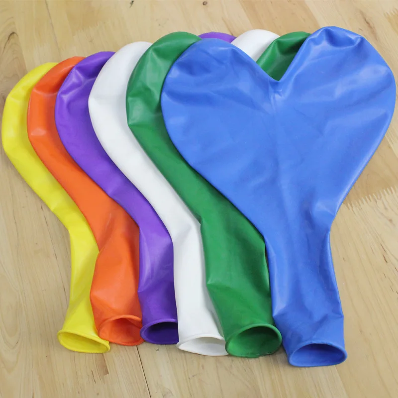 1 шт. 36 дюймов Джамбо в форме сердца латексный шар любовник Романтическая свадьба