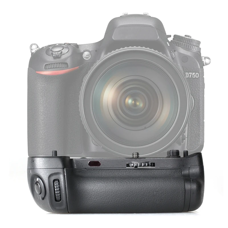 Вертикальный держатель батарейного отсека для камеры NIKON D750 батарея DSLR ручка