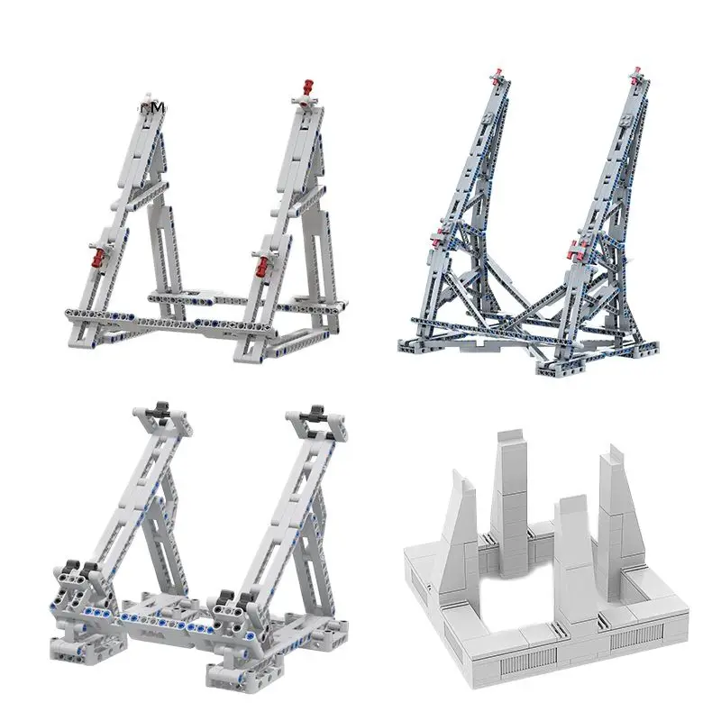 

MOC Efferman's Vertical Stand Show The Spaceship Building Blocks 75257 Assemble Bricks Model Decoration Stents Toys Gifts