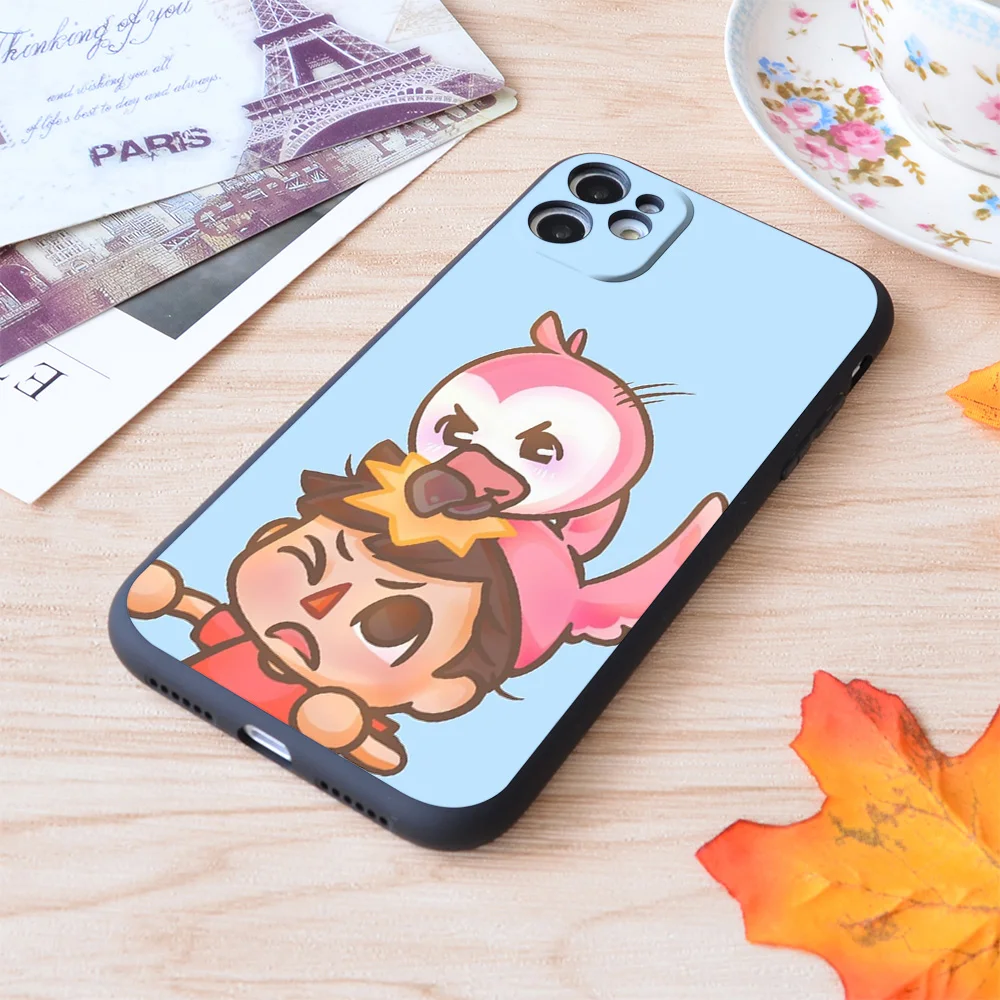 

Alberts Stuff Flamingo Print Soft Silicone Matt Case For Apple iPhone Case