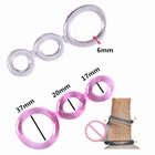 Насадка На пенис для дополнительной женской стимуляции, яичек мошонки тройной замок для задержки эякуляции кольцо на пенис для полового члена, создающий защитную пленку Мужской Пояс верности секс-игрушки для Для мужчин растягиватель мошонки