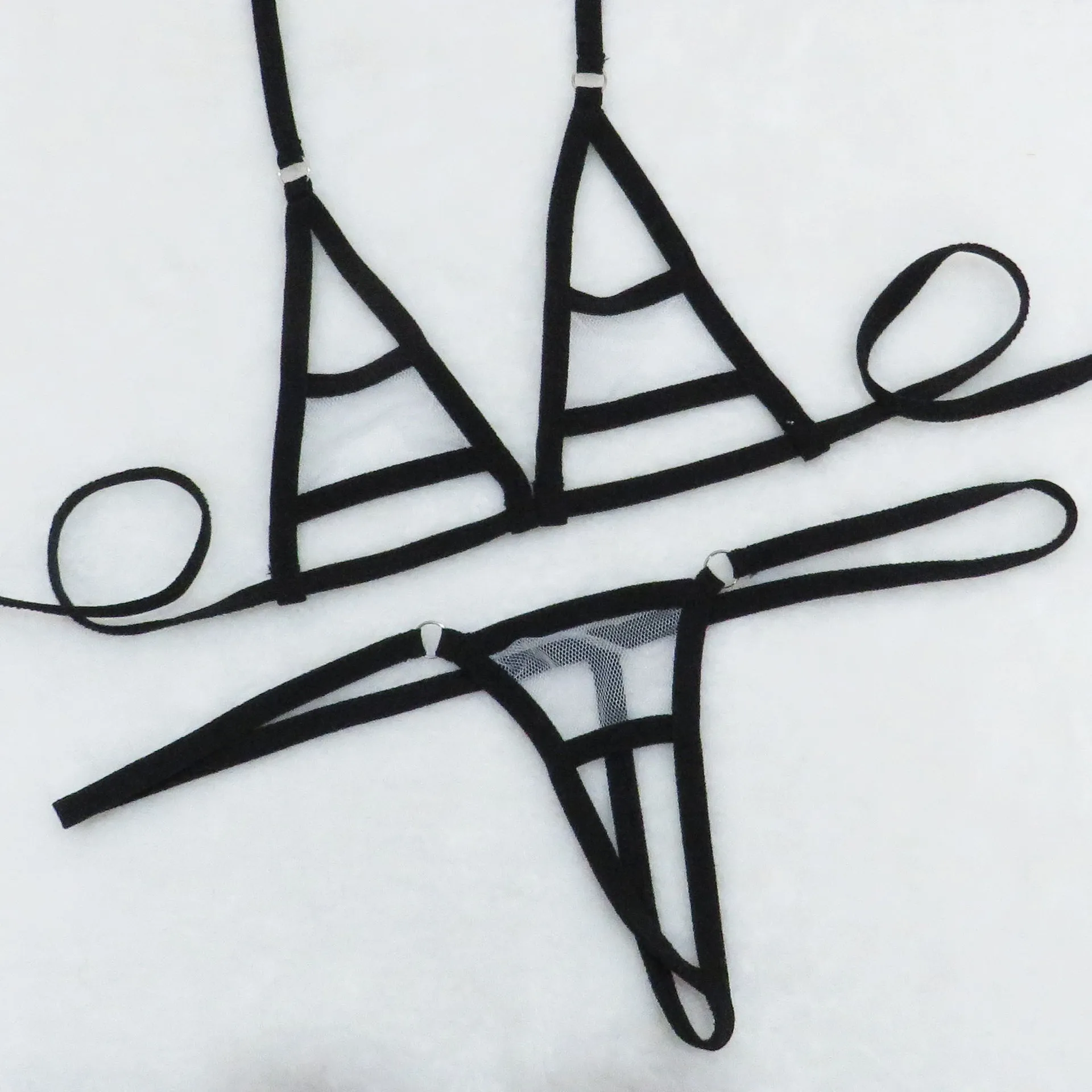 Горячие экзотические мини бикини Женский минималистичный купальник стринги