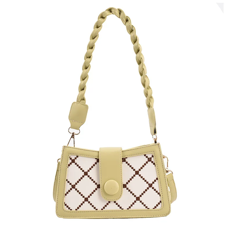 

Super Quality Female Leather Underarm Bag Purses and Handbags Luxury Designer Fashion Shoulder Crossbody Bags for Women 2021 Sac