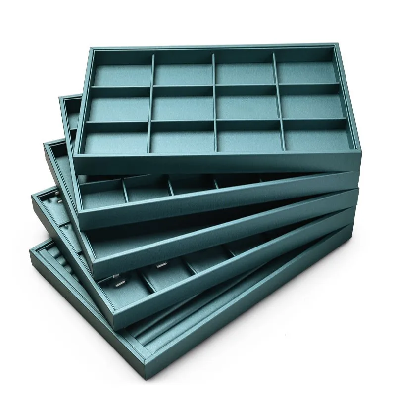 Oirlv Necklace Tray Bracelet Watch Tray Ring Earrings Tray Jewelry Organizer Jewelry Tray Display Props Photo Shoots