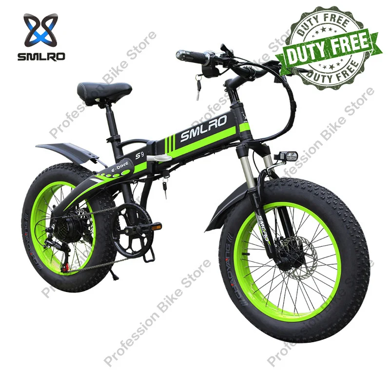 

Электрический велосипед SMLRO S9 S9F, 20 дюймов, спицевое колесо, складной электровелосипед для взрослых, 800 Вт, 48 В, 15 Ач, мобильный горный велосипе...