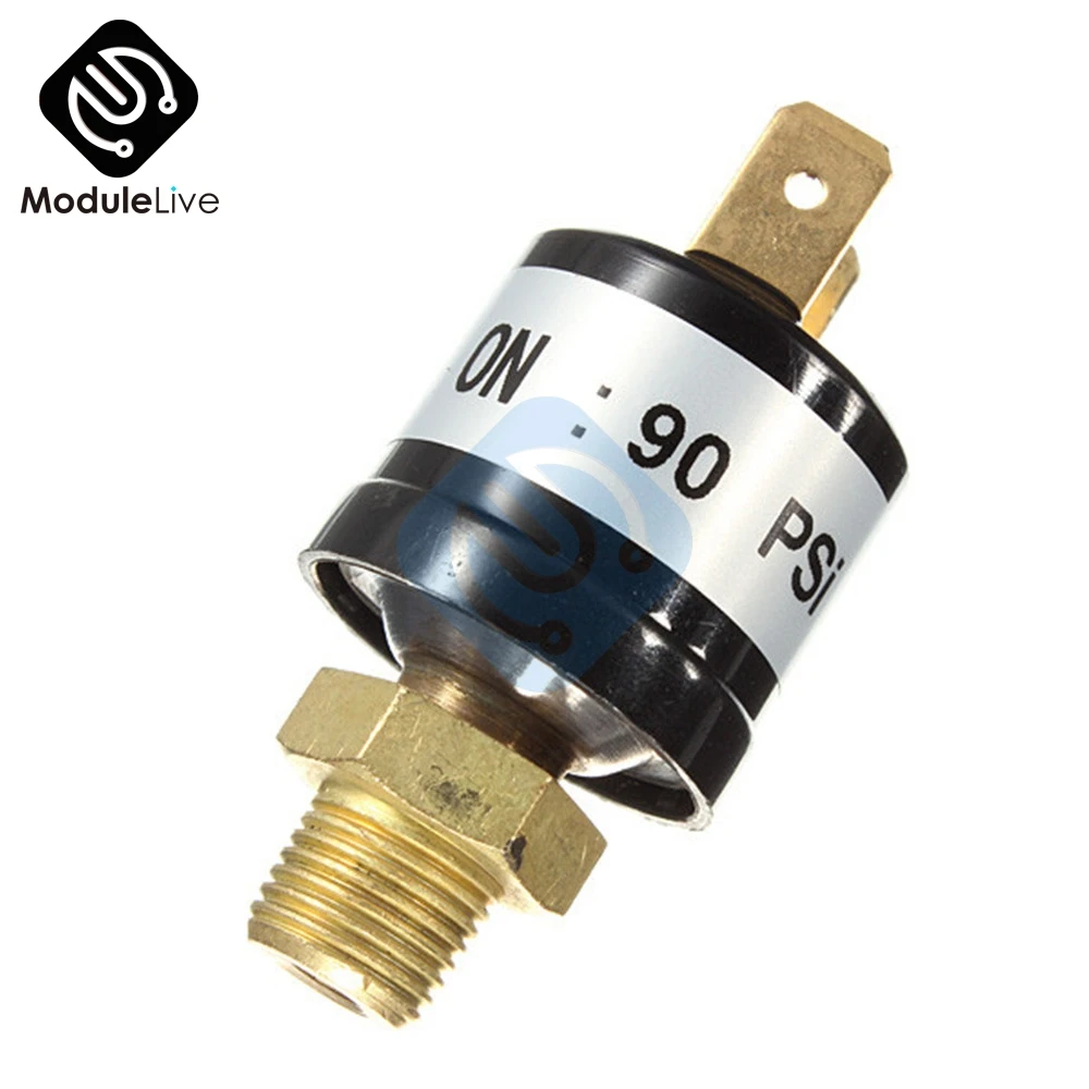 

PSI 90-120 Pressure Switches Valves Switch Air Compressor Pressure Control Switch Valve Heavy Duty 90 PSI -120 PSI Tools