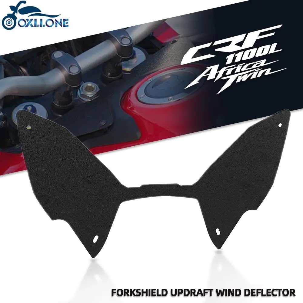 

FOR Honda CRF 1100L CRF1100L CRF 1100 L Africa Twin 2020 2021 Motorcycle Accessories ABS Forkshield Updraft Wind Deflector