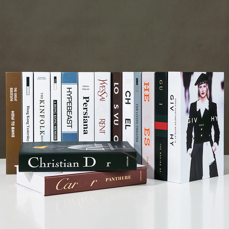 Искусственные книги украшение для дома декоративные Современная имитация