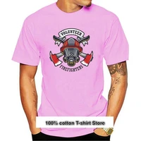nuevo bnwt bombero voluntario nyfd americano hacha y casco adultos tops tee t camisa s xxl tops de hip hop camiseta