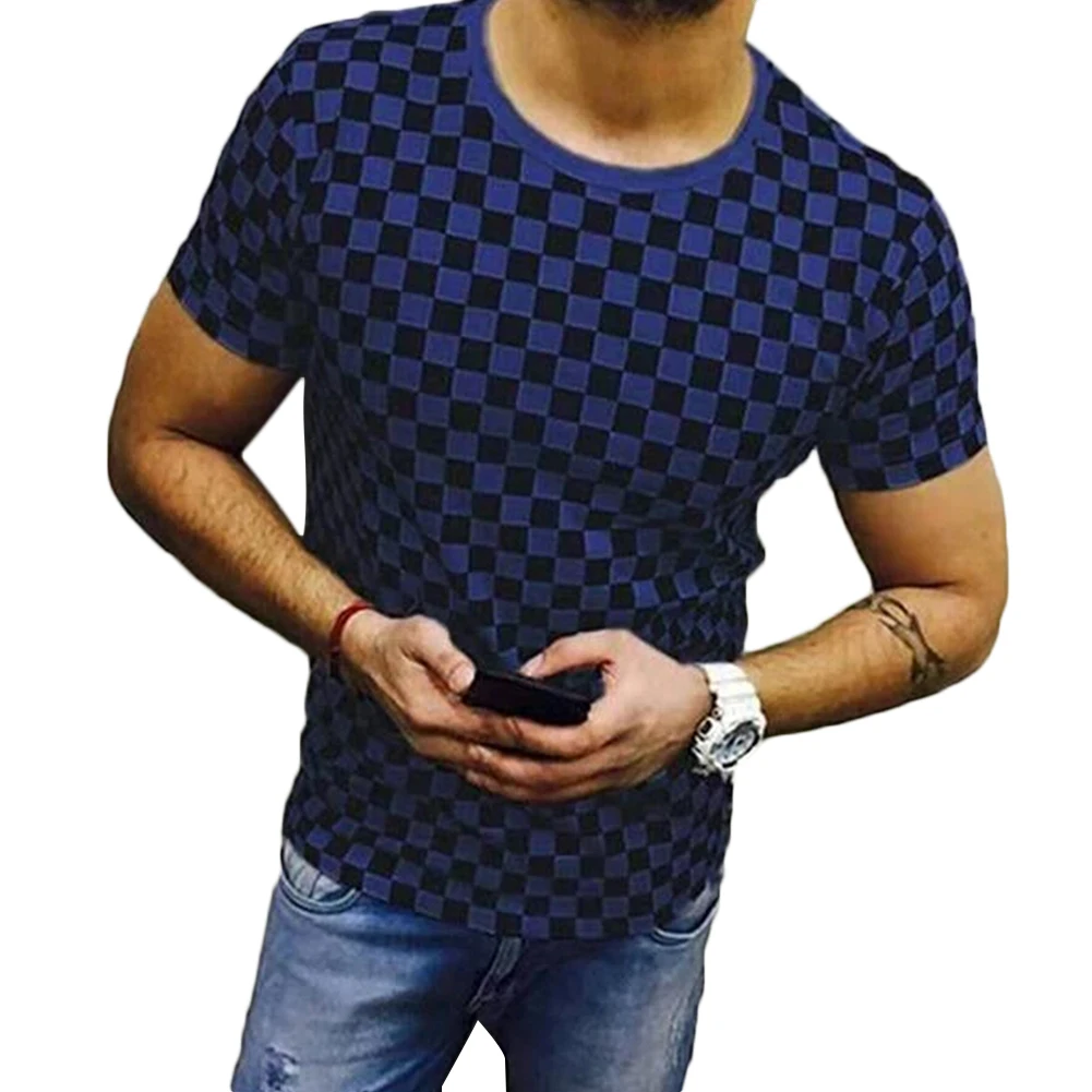 Goocheer Новое поступление Летняя мужская обтягивающая футболка с коротким рукавом